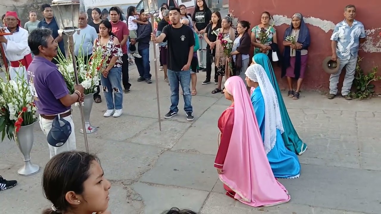 Cuarto viernes de viacrucis en Ayoquezco 
