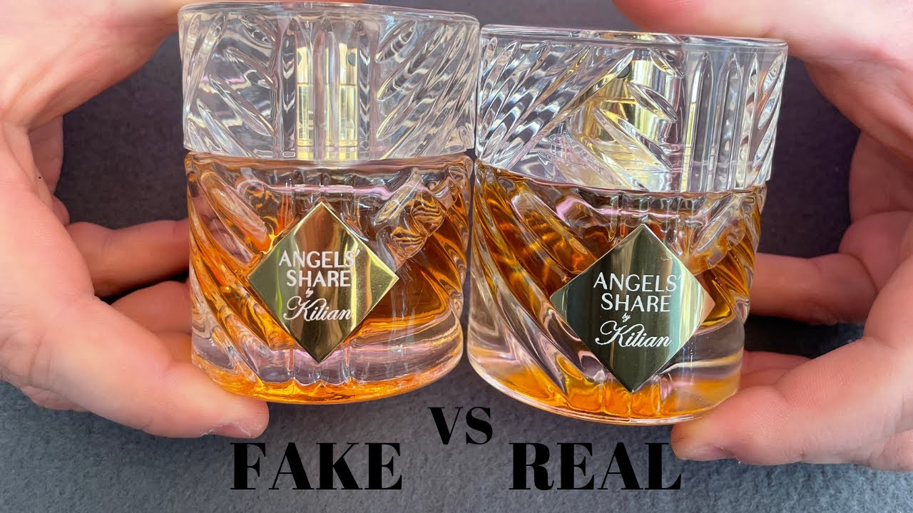 Fake vs Real Kilian Angels' Share Unisex Perfume 50 ML
