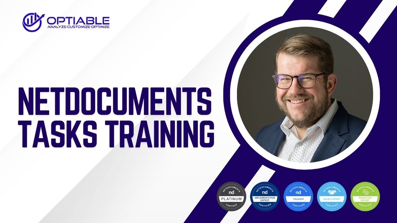 NetDocuments Tasks Training