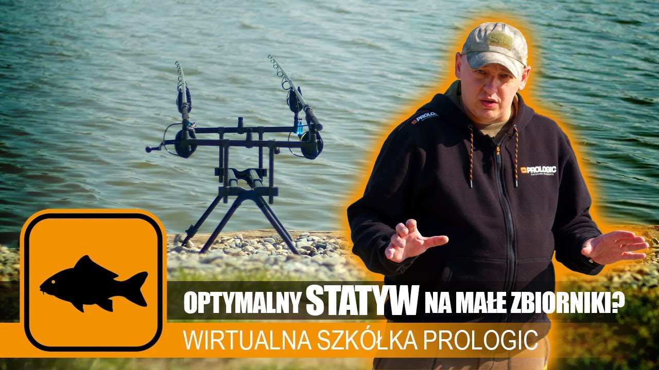 🤔 optymalny statyw na wędziska na małe zbiorniki ? 🎣🎣🎣 // Wirtualna szkółka #Prologic 59