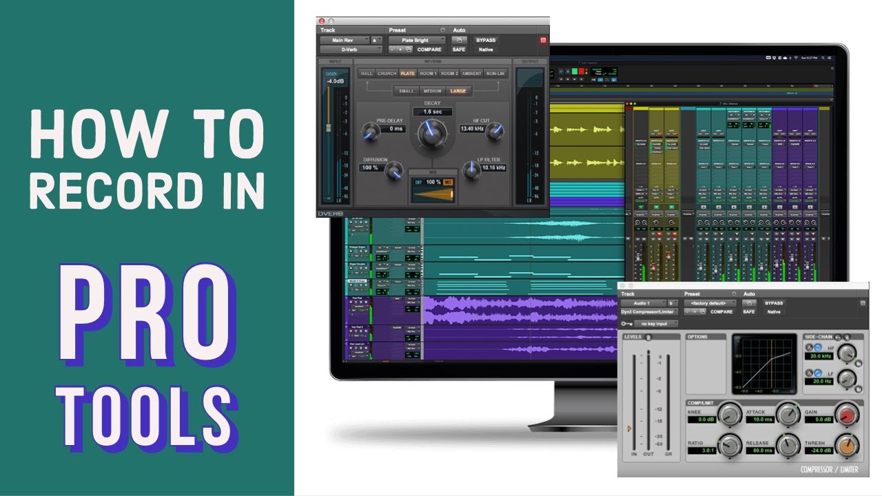 How to record in Pro Tools - A comprehensive Beginners guide.