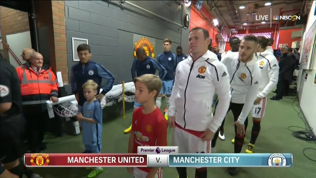 Manchester United 1 Vs 2 Manchester City 10/09/2016 Full Match Highlights FtTv HD