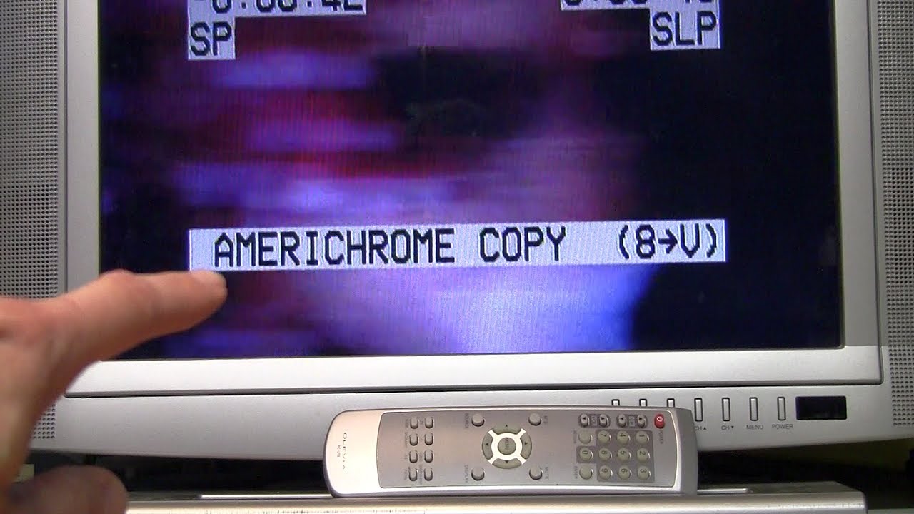 Go Video 8mm/VHS VCR repaired! (What is 