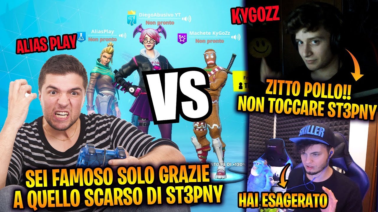Il PRO CONVINTO ALIAS PLAY DISSA ST3PNY e KYGOZZ lo PUNISCE 1VS1!! FINISCE MALISSIMO😂 ADDIO MACHETE
