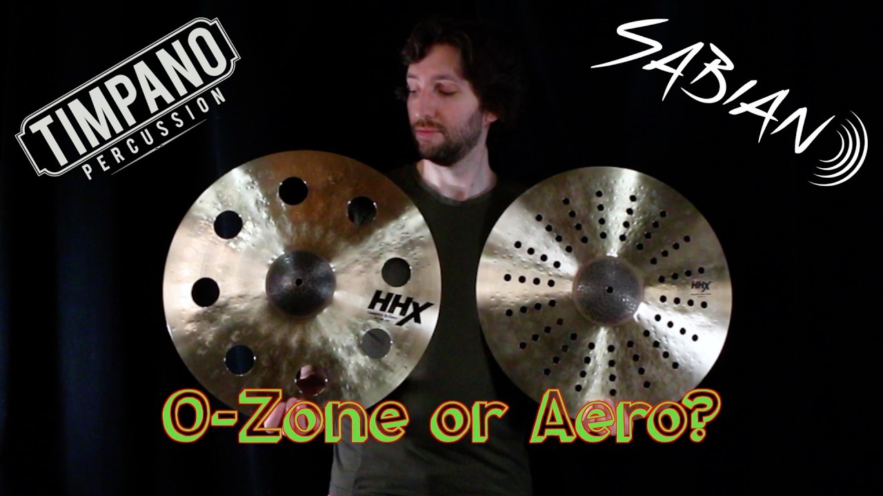 Sabian HHX Complex FX Crash Comparison: Aero vs O-Zone