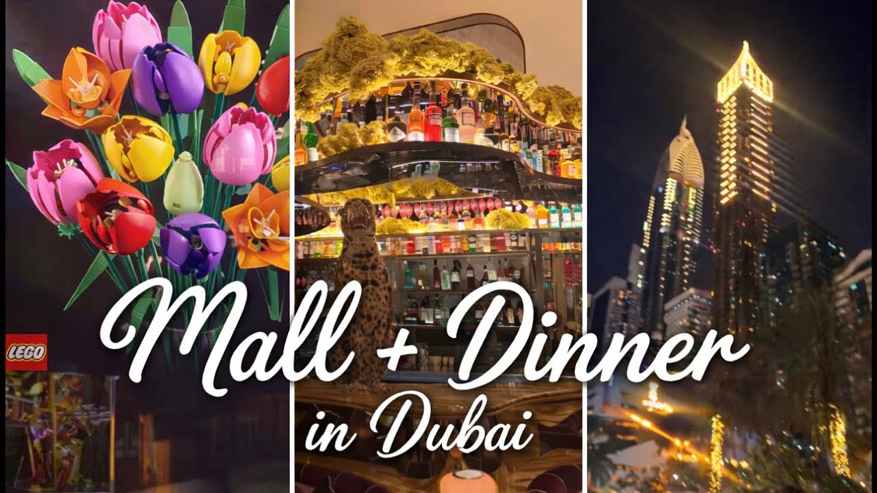 A chill day in Dubai | Mall trip & Dinner out 🌴 