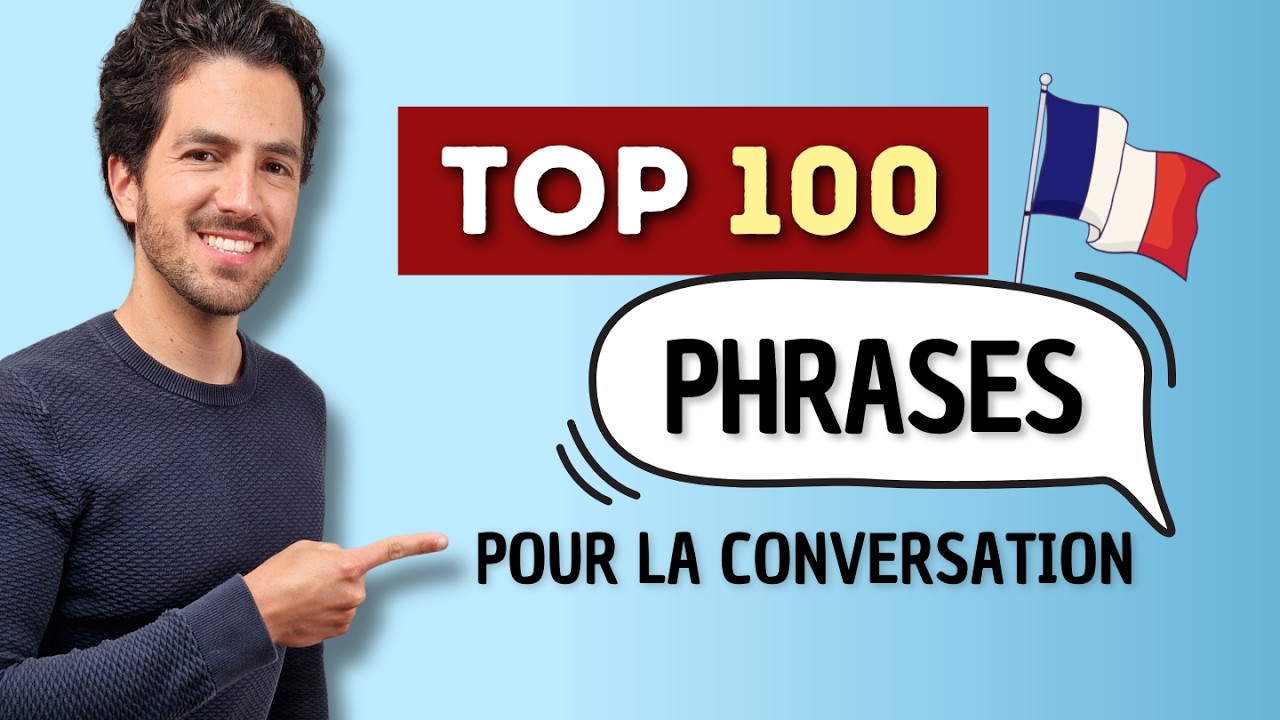 😃💬 100 ФРАЗ, чтобы начать разговор на французском и говорить с французами
