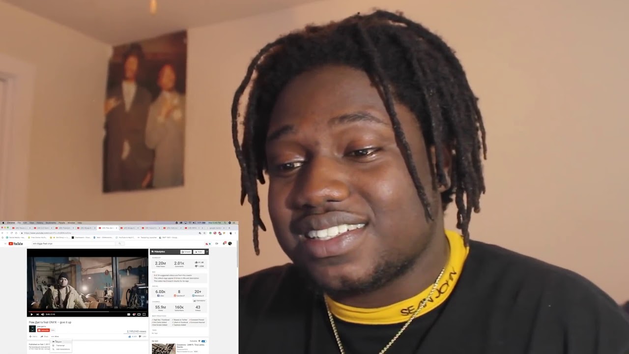 Рем Дигга feat ONYX &ndash; Give It Up &brvbar; RUSSIAN RAP REACTION &brvbar; Реакция американца на русский рэп