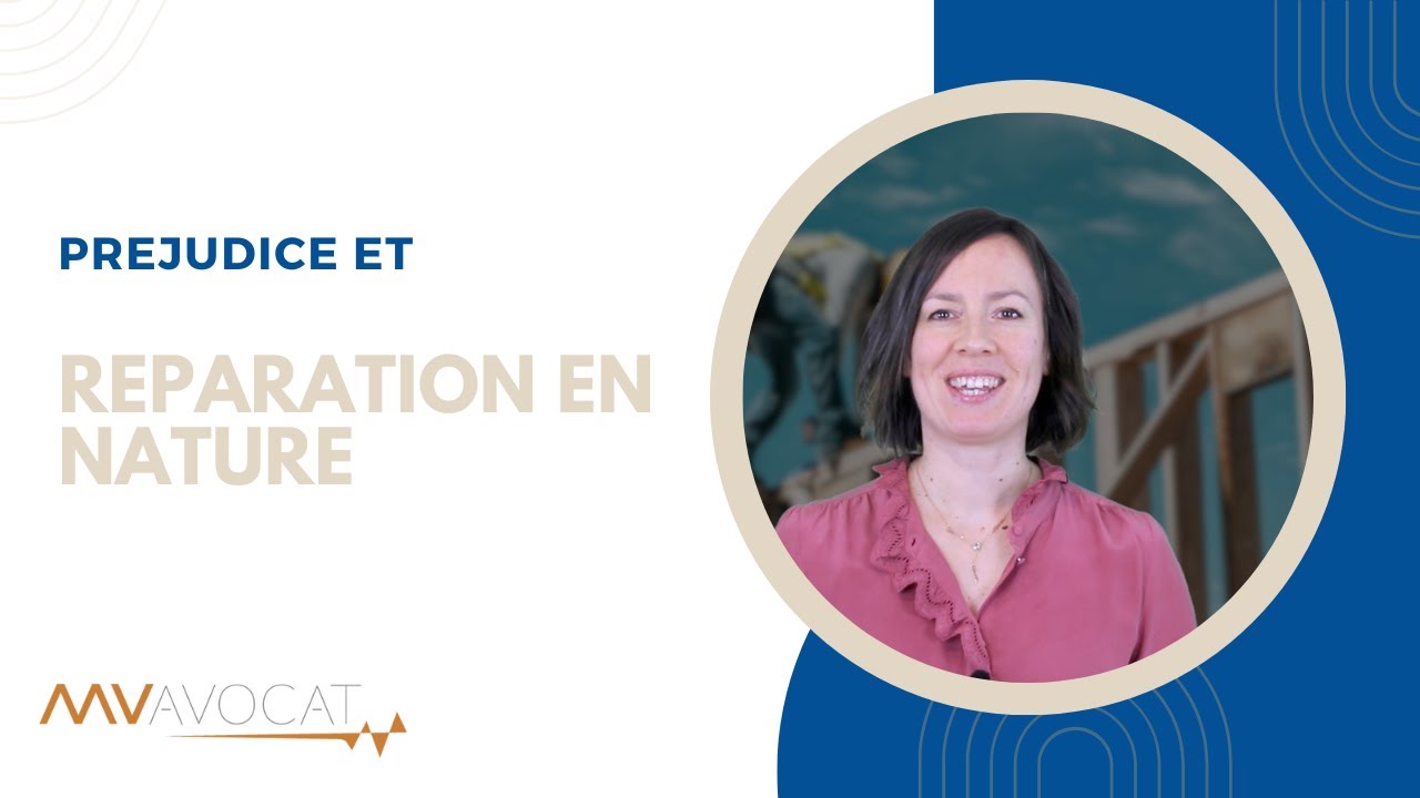 Réparation en nature du prejudice