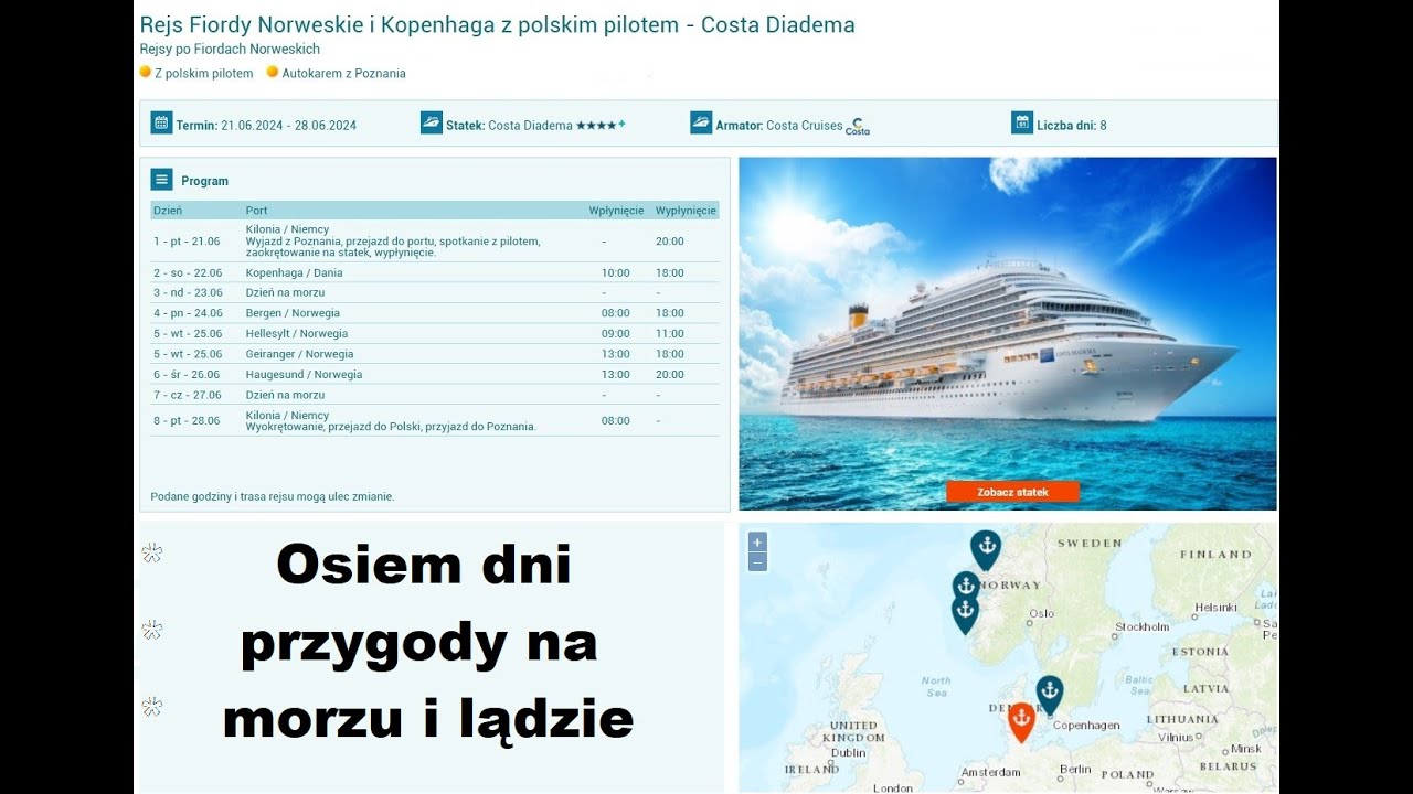 2024 06 21 Costa Diadema - Fiordy