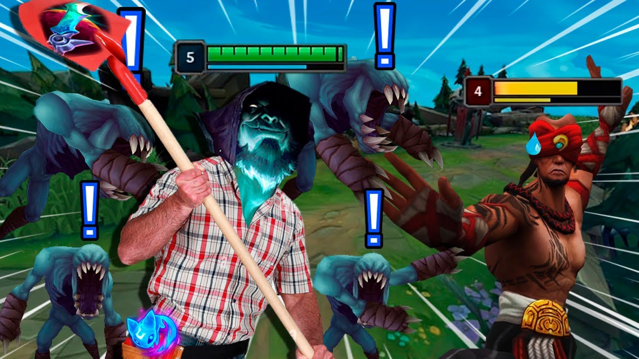 😱¡WTF! NO PUEDE ni FARMEAR por MI BUILD de YORICK JUNGLA😂