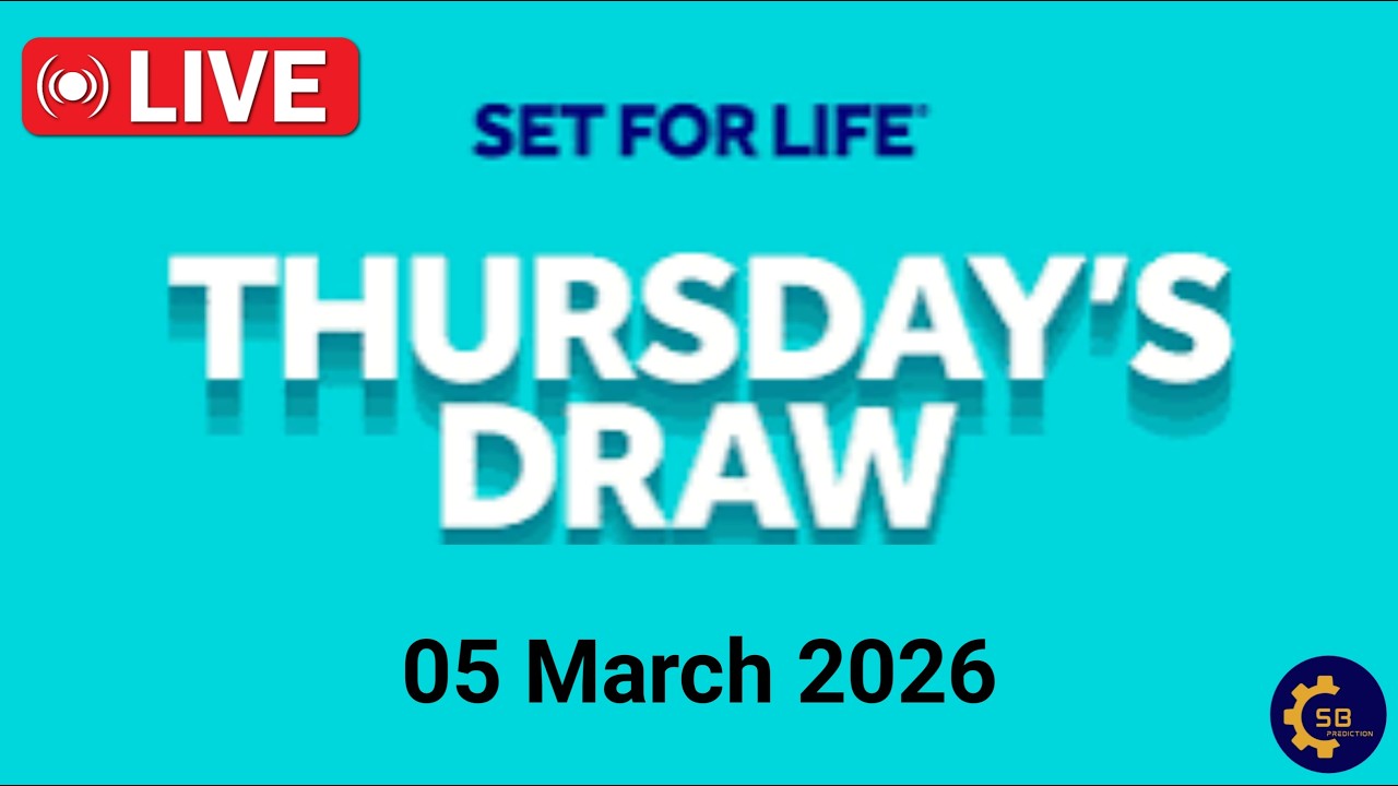 The National Lottery Set For Life Live draw results from Thursday 05 March 2025 | tonight's