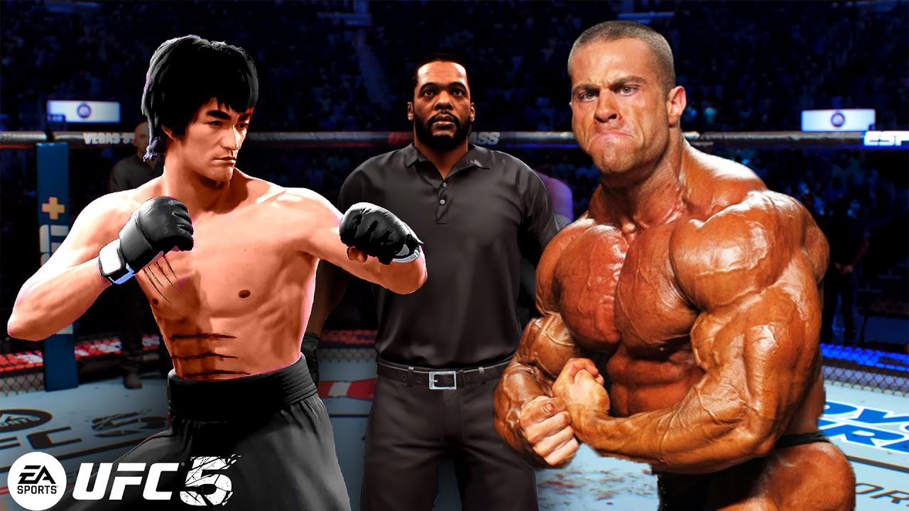UFC 5 | Bruce Lee vs. Evan Jock Muscular (EA Sports UFC 5)