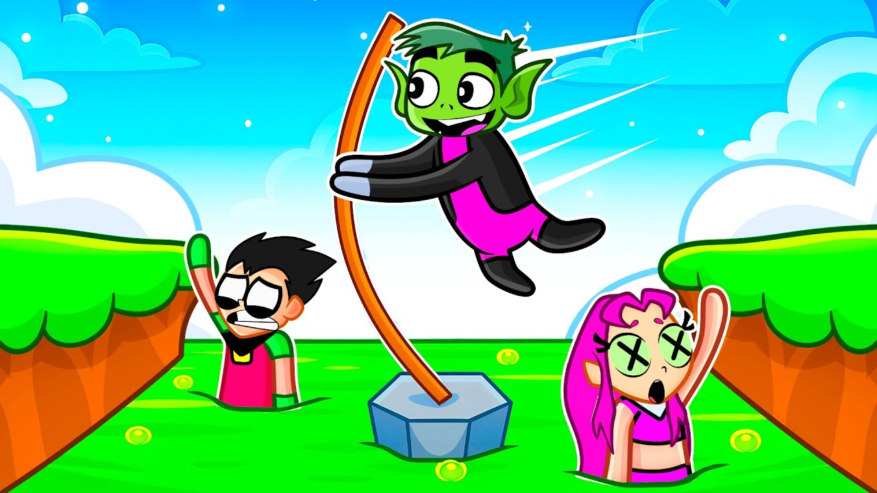 TEEN TITANS Played Human Fall Flat...