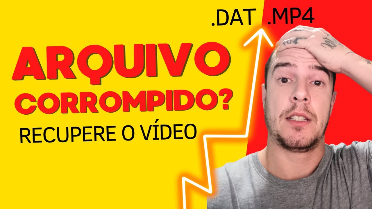 COMO RECUPERAR ARQUIVOS DE VÍDEO QUE CORROMPERAM 
