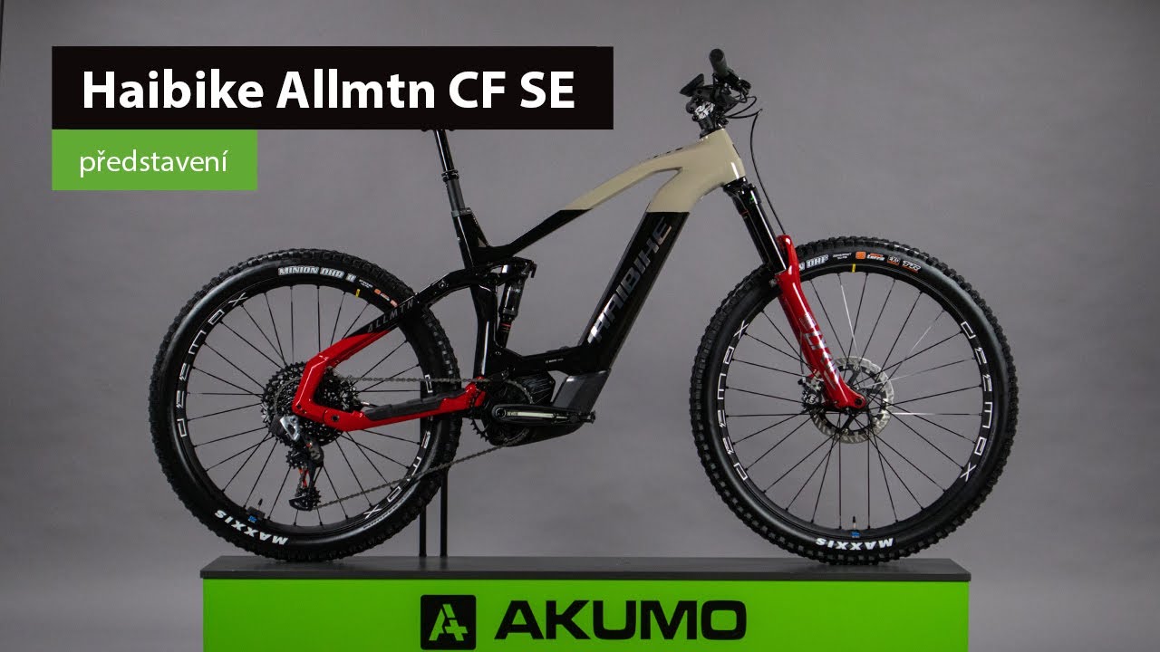 Elektrokolo HAIBIKE Allmtn CF SE - celoodpružené horské elektrokolo