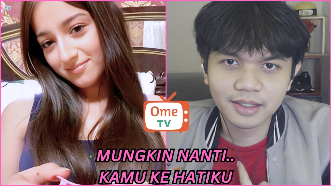 BULE TERSIPU MALU BERTEMU COWOK INDONESIA | OME TV