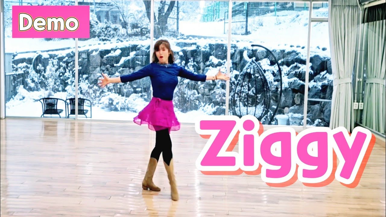 Ziggy - Line Dance #지기 라인댄스  #봄 개강 인기작품 #신나는 댄스