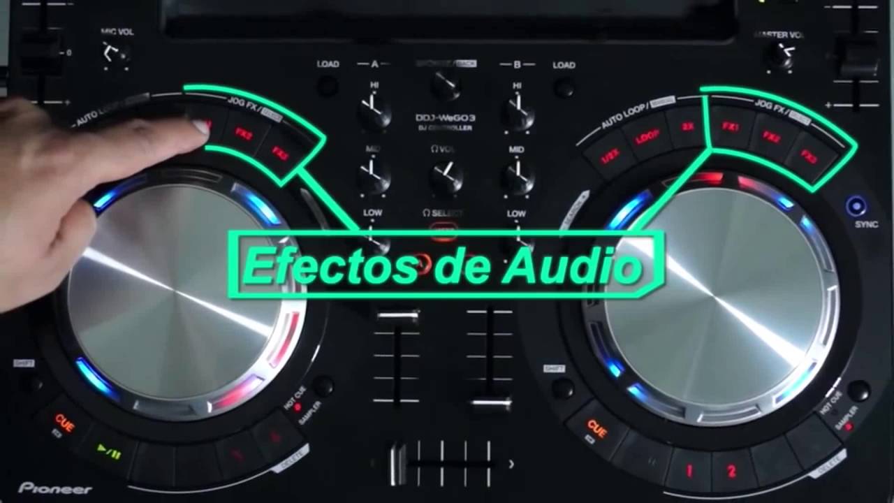 Pioneer DDJ WeGO3 - Componentes y Operaciones Básicas
