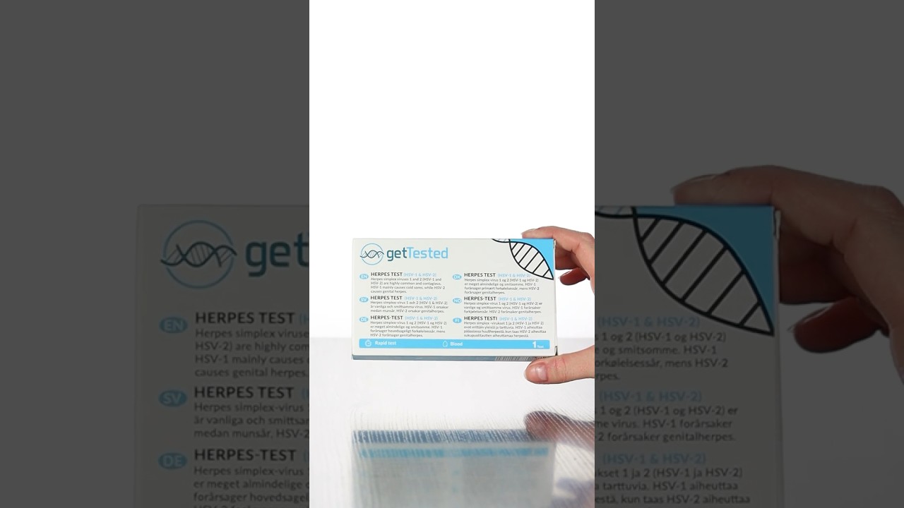 GetTested Herpes Rapid Test - Instructional Video