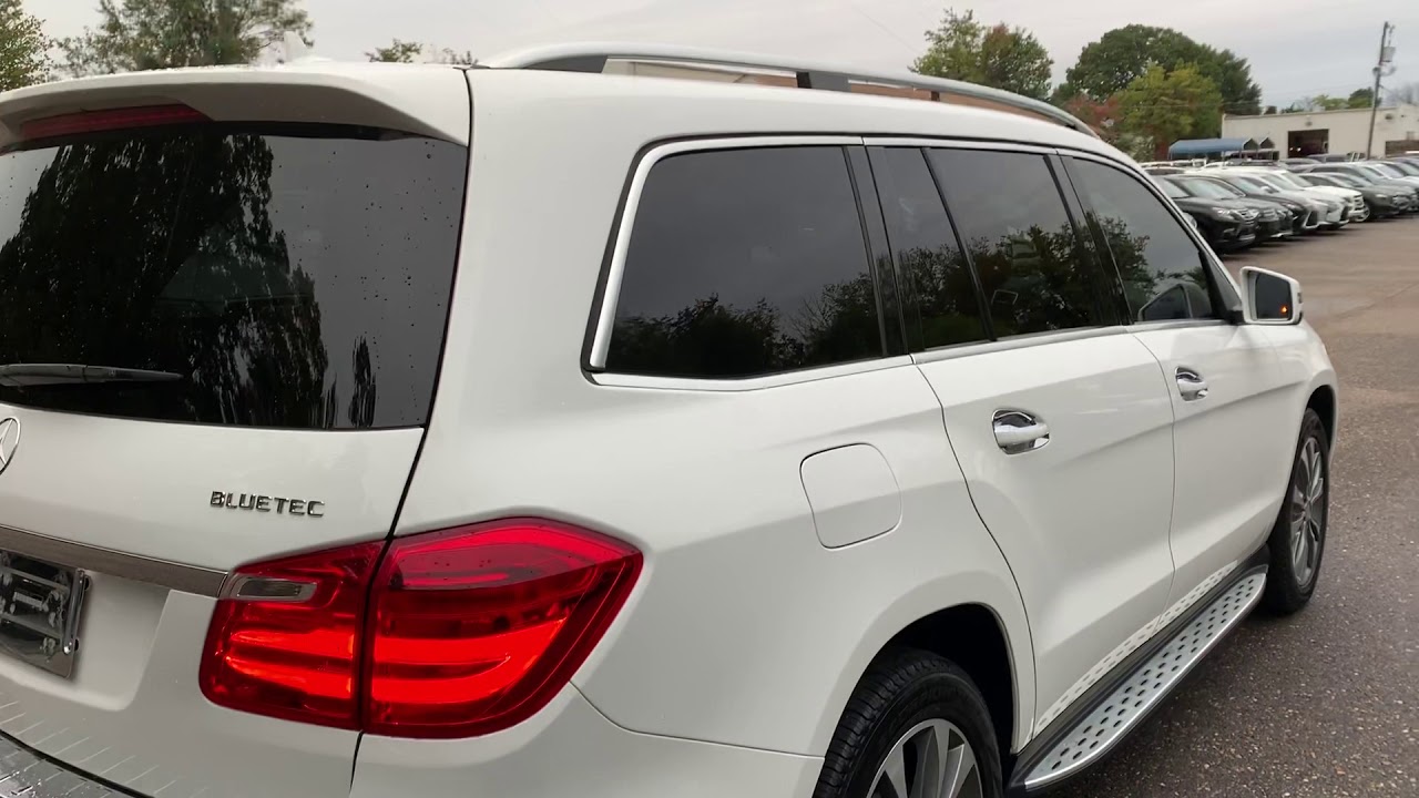 2015 Mercedes Benz GL350 BlueTEC White