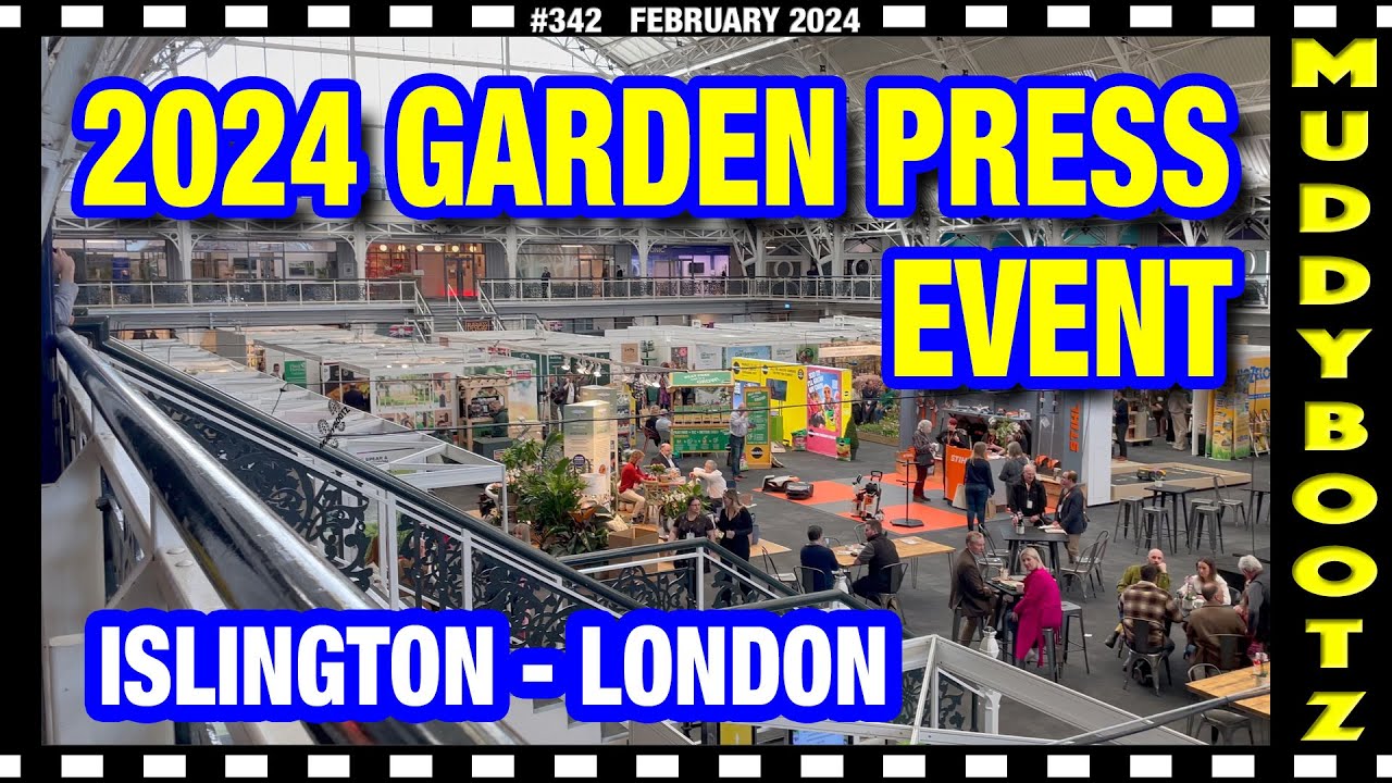 🌻342 🌻 2024 GARDEN PRESS EVENT 🌻 ISLINGTON LONDON🌻