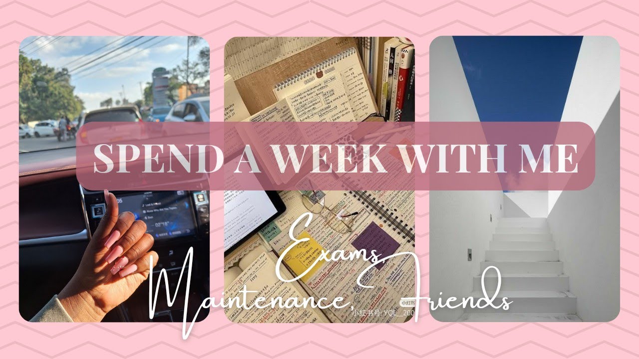 EXAM WEEK in UNI | MAINTENANCE DAY |Swimming,Friends,School