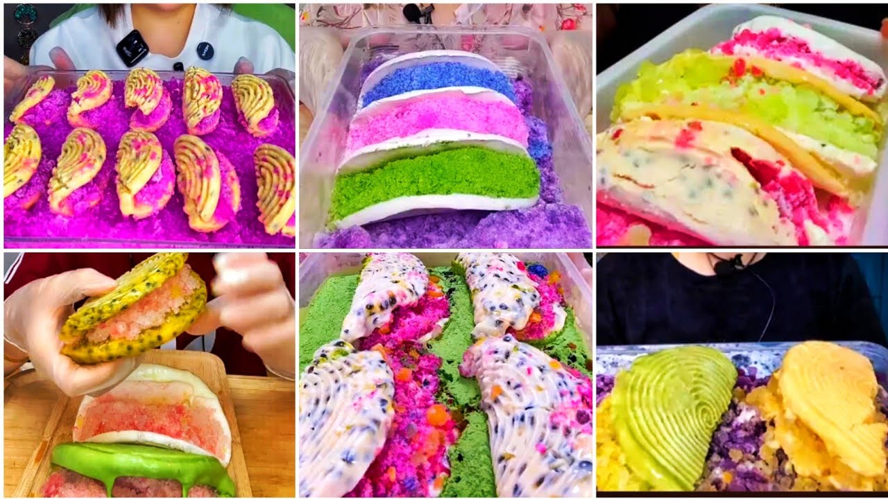 ICE TACOS Ice Shop || RANDOM ICE EATERS