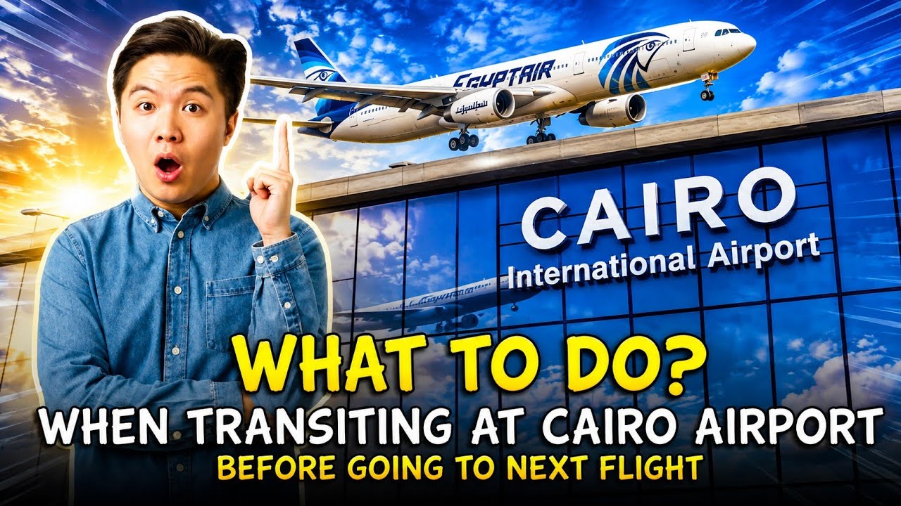 WHAT TO DO ? WHEN TRANSITTING AT CAIRO INTERNATIONAL AIRPORT
