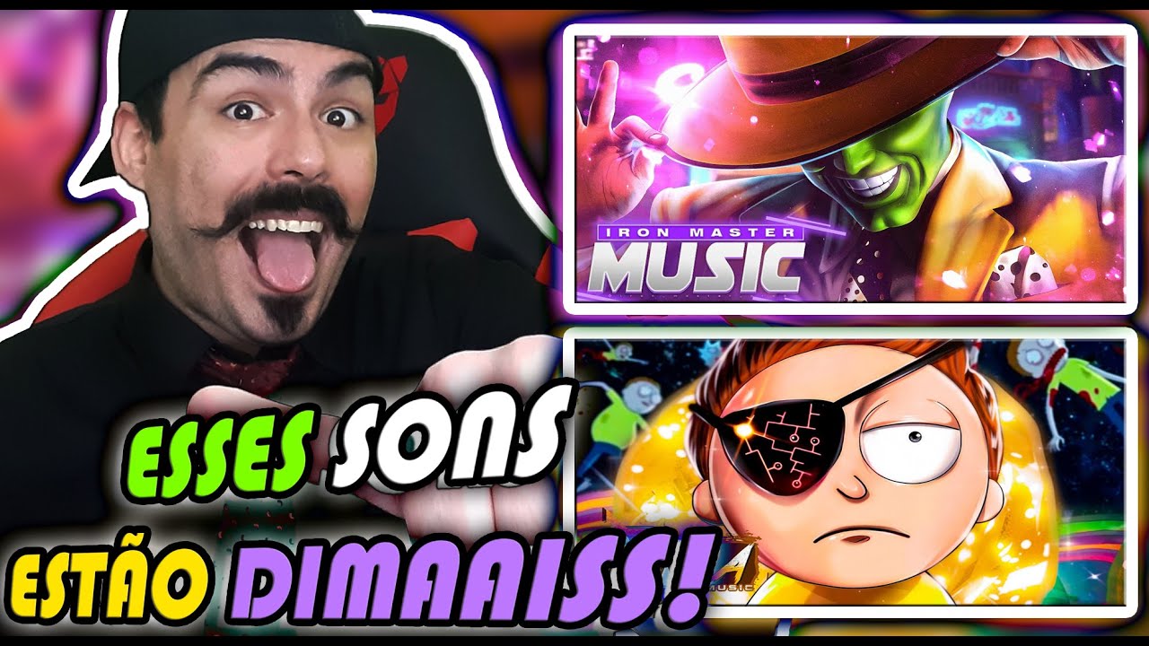 REACT - Que Demais! | O Máskara | Iron Master / Curva Finita | Evil Morty (Rick and Morty) | Ninja