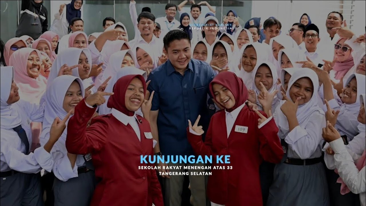 Kunjungan Ke Sekolah Rakyat Menengah Atas 33 Tangerang Selatan