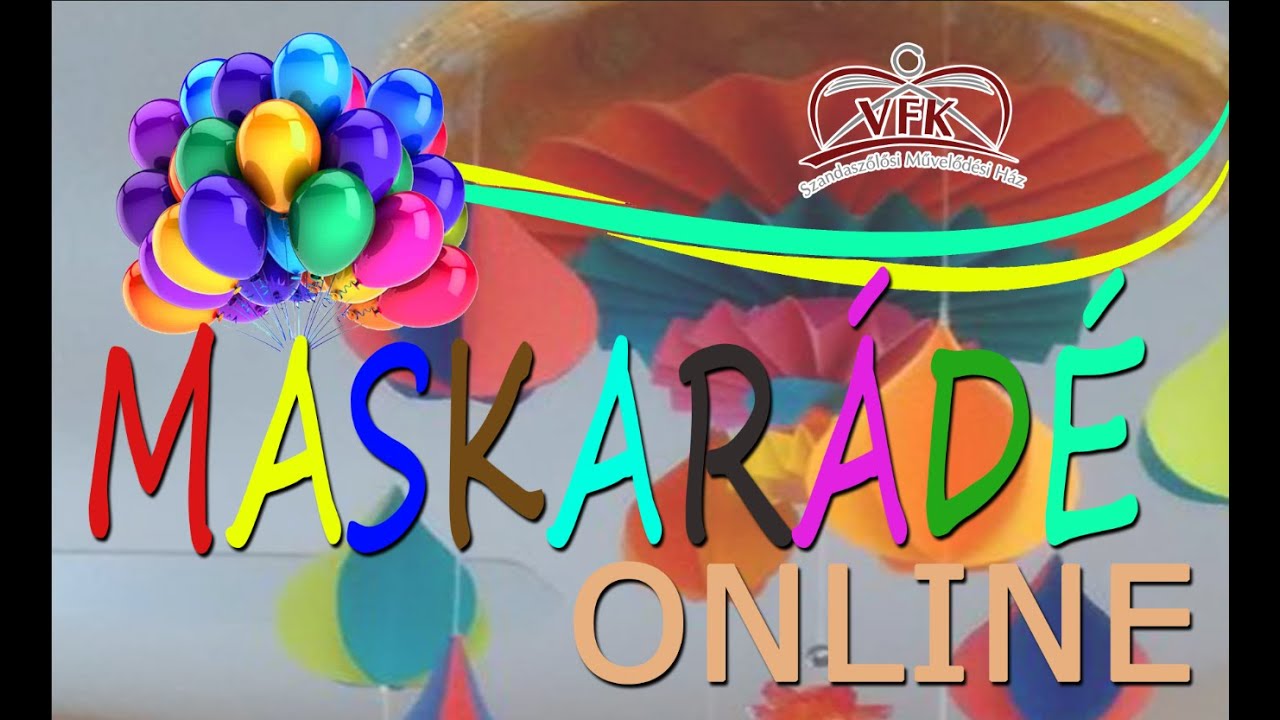 Maskarádé - Farsangi dísz