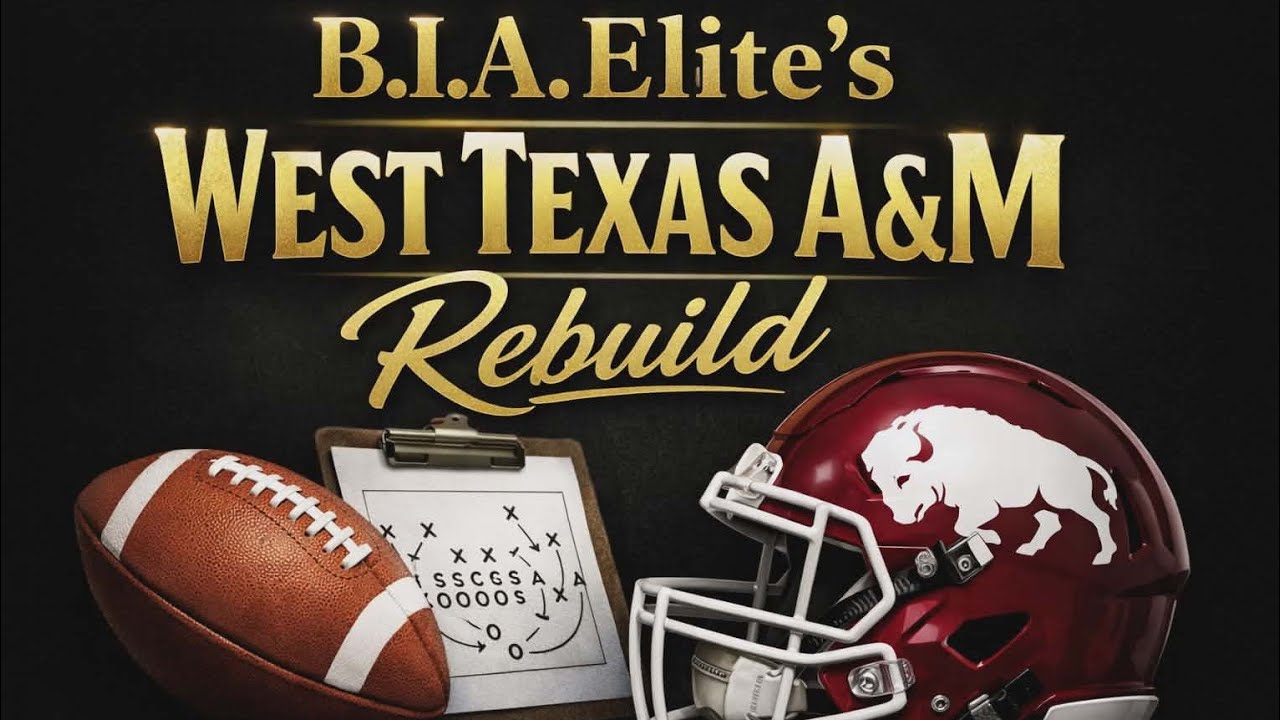 West Texas A&M Rebuild Year 5 Week 8