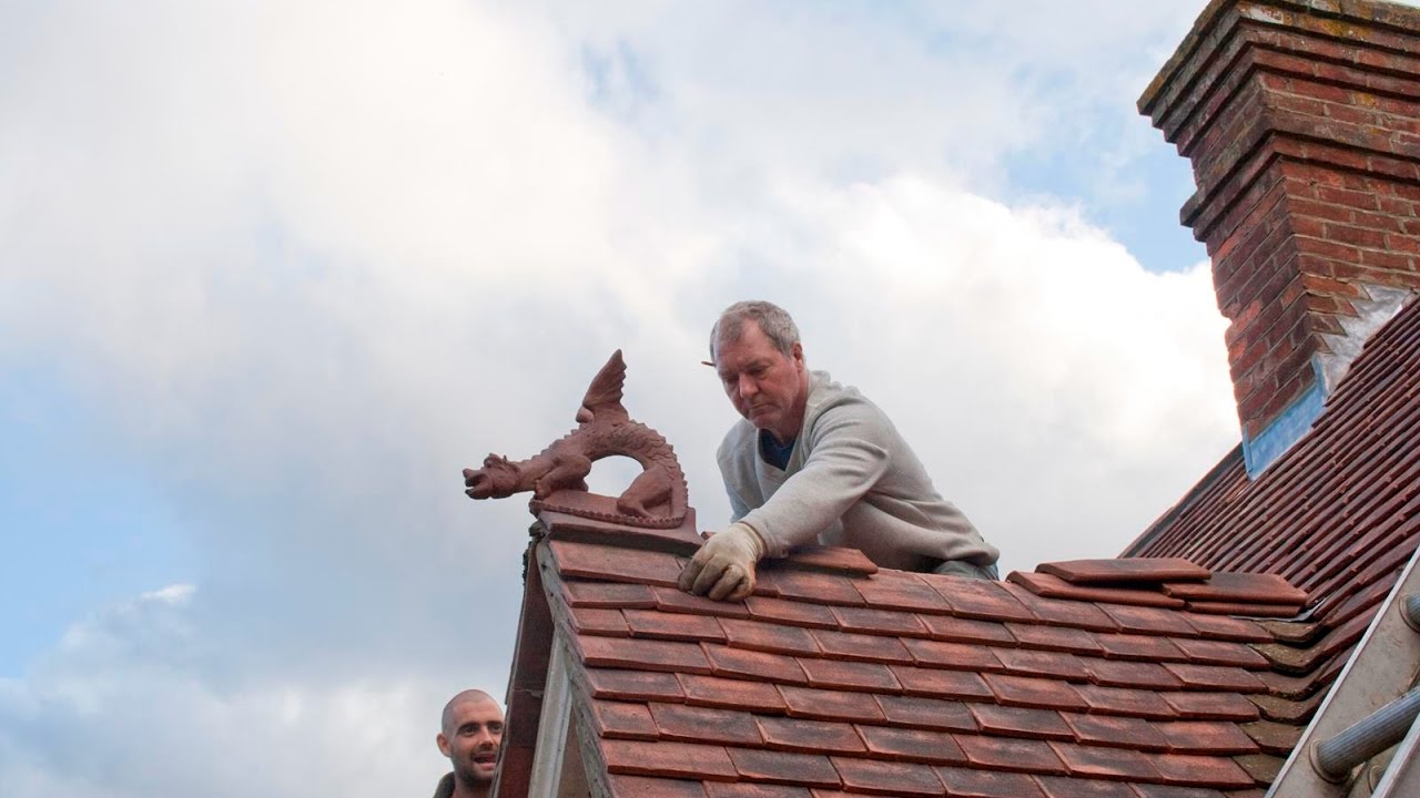 Dragon finial install and colour match FIN-BABY45-SH