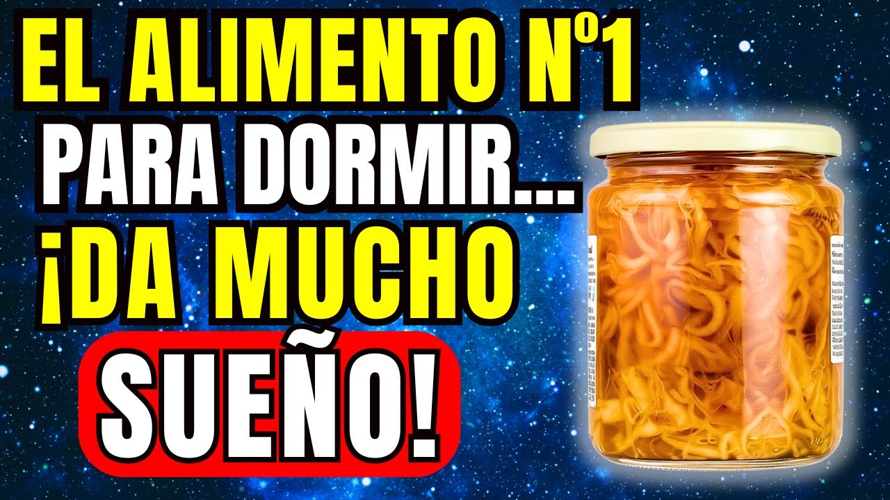 7 ALIMENTOS para DORMIR como NUNCA (Cómo Tomarlos)