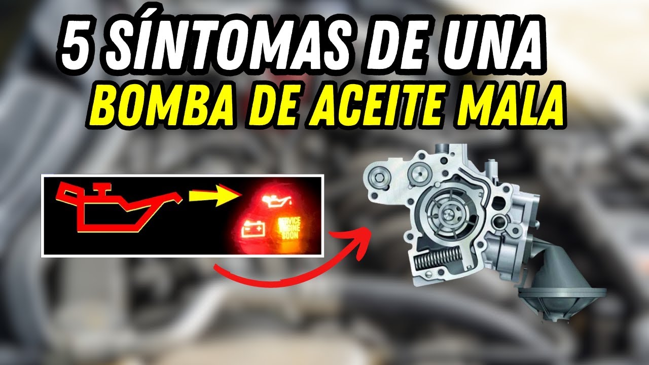 5 s&iacute;ntomas de bomba de aceite que ya esta fallando!! (ESTO DA&Ntilde;ARA TU MOTOR)