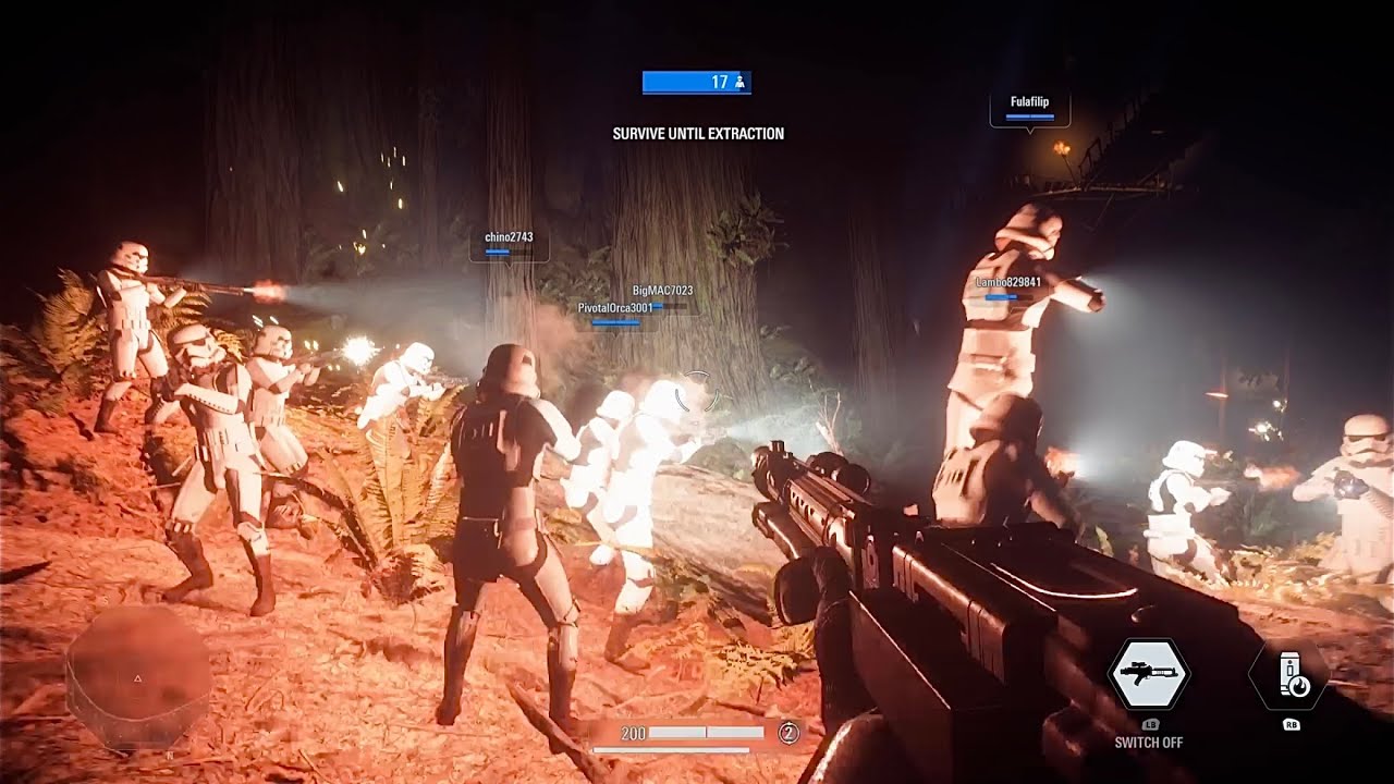 Star Wars Battlefront 2: Ewok Hunt Gameplay (No Commentary)