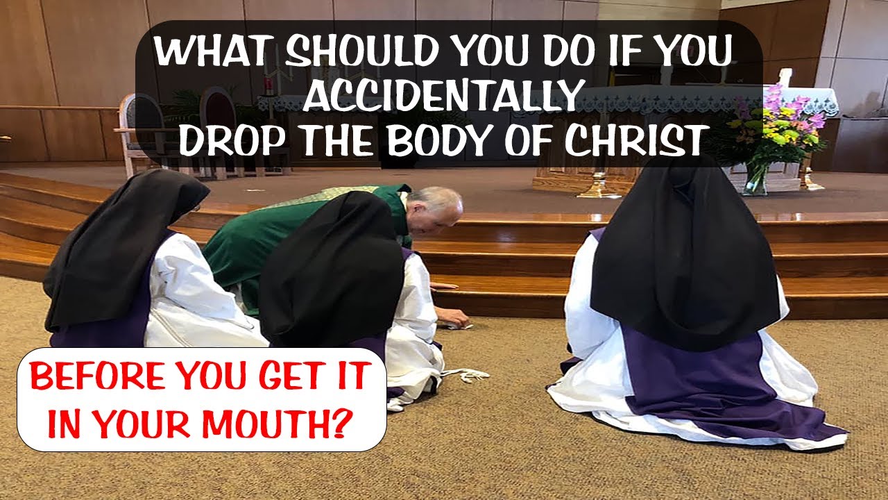 WHAT SHOULD A PERSON DO IF A HOST IS ACCIDENTALLY DROPPED?