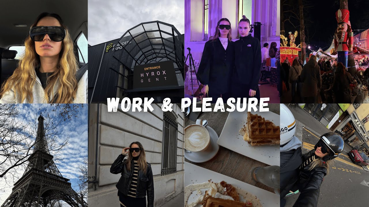 COMBINING WORK X PLEASURE // Paris, Fashionshow, Hyrox,...