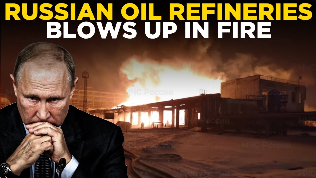 Russia-Ukraine War LIVE: Ukraine Pounds Russian Oil Refineries, War Takes New Turn | Putin LIVE