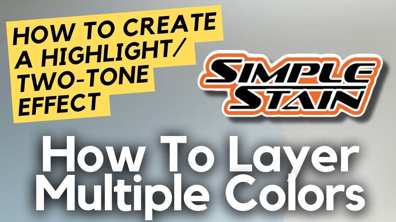 How To: Highlight & Layer Multiple Colors | Staining Concrete