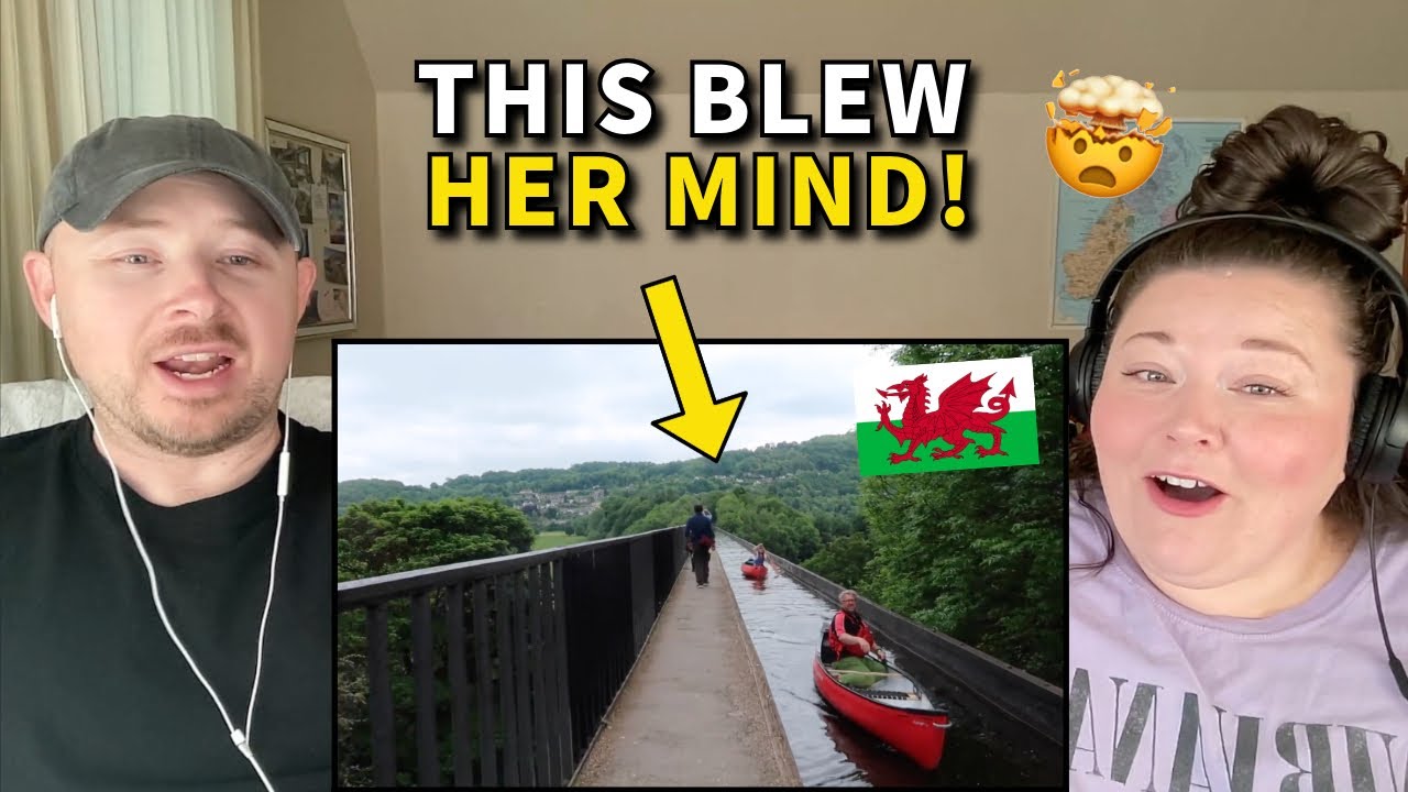 Americans React: Why You Should Visit Llangollen, Wales | The Views! 😳