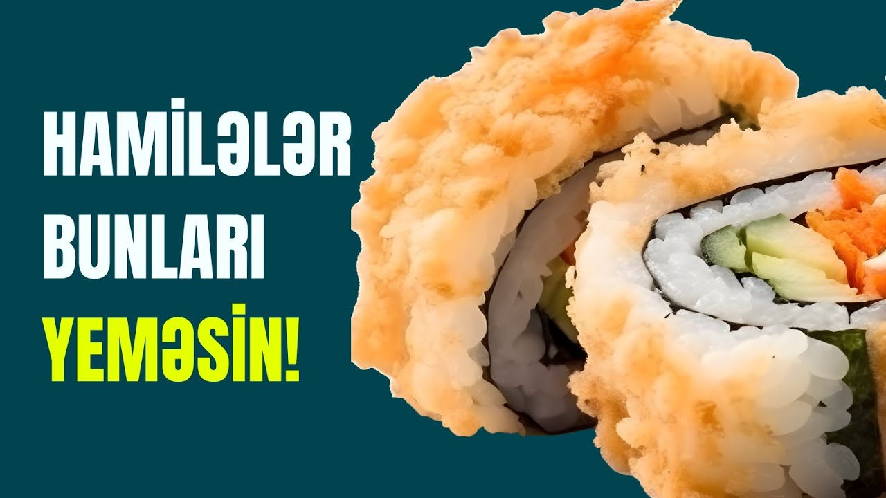 HAMİLƏLİK zamanı QİDALANMA necə olmalıdır? / Ginekoloq V&uuml;salə Əzizova