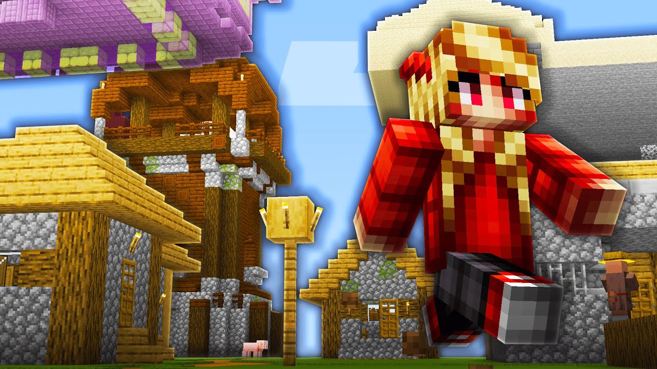 Minecraft BUT Structures Spawn Every Minute!