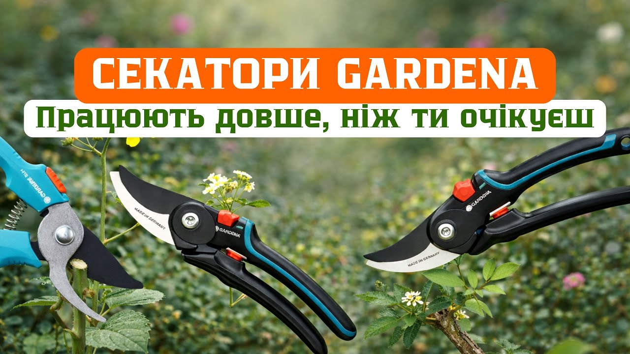 Як вибрати правильний секатор для весняного обрізання?
