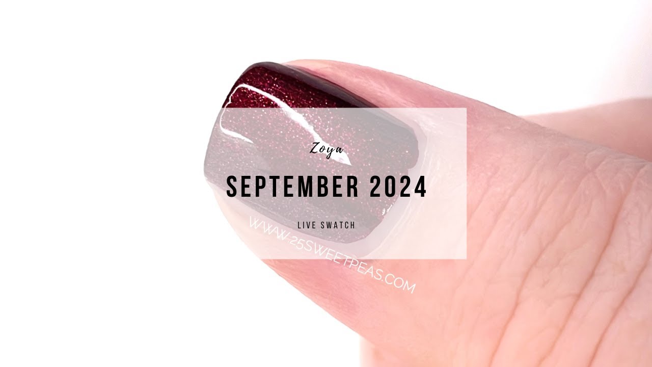 Zoya September 2024 Polish | 25 Sweetpeas