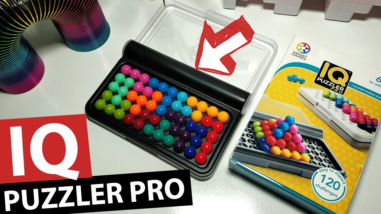 CASSE-TETE IQ PUZZLER PRO de SMART GAMES 🎲 |  Jeu de réflexion tout public !!!