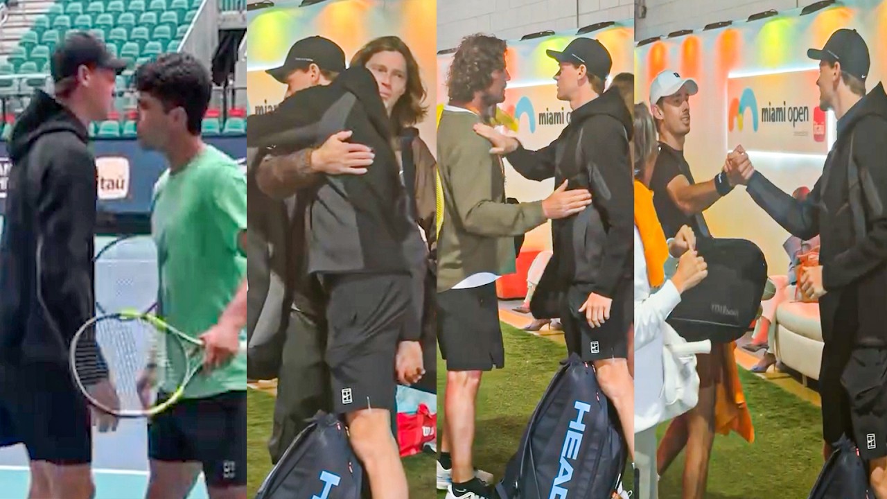 Alcaraz, Rublev, Safin, de Minaur Congrats Sinner on Indian Wells 2026 Title | Miami 2026