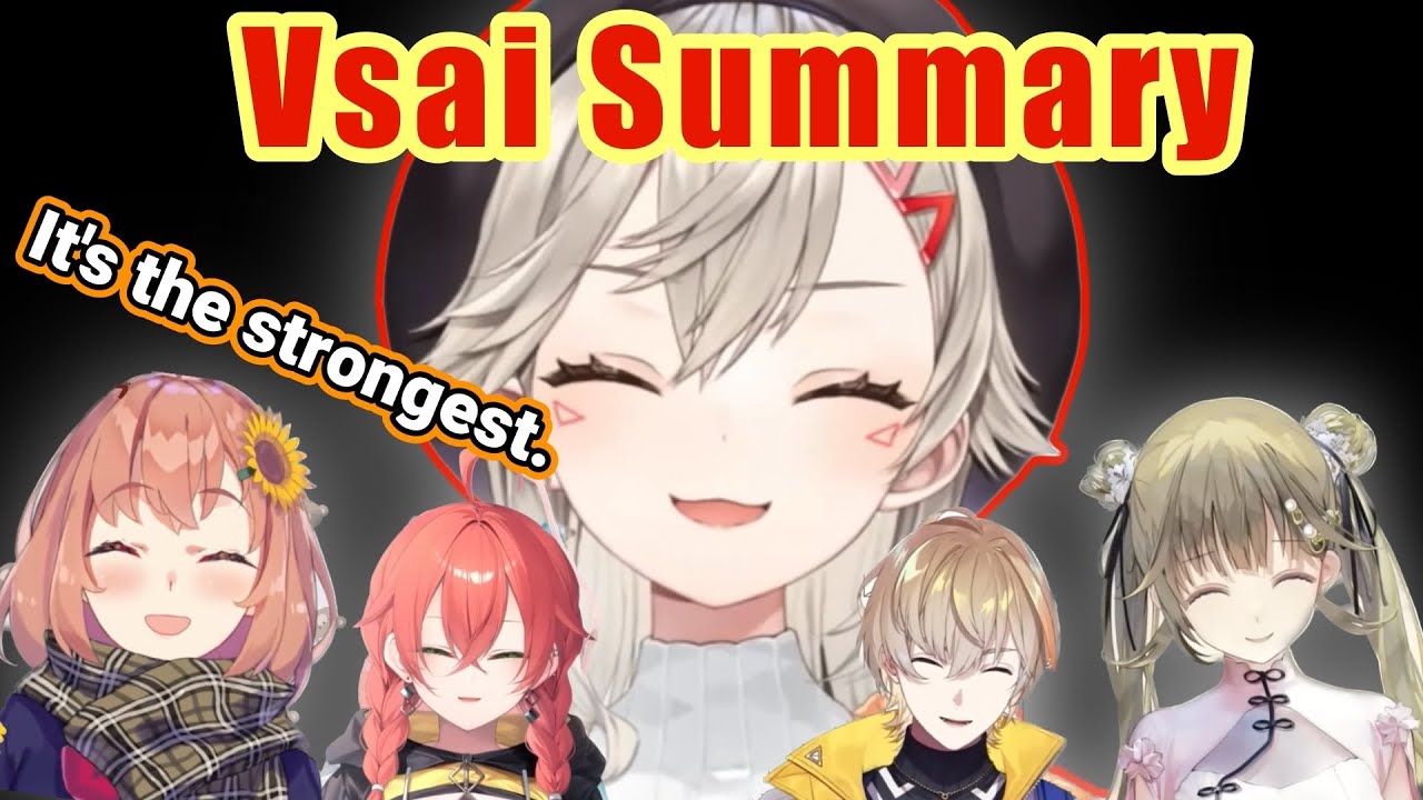 Met Komori, Vsai Summary.【vspo/HanabusaLisa/ShishidoAkari/FuraKanato/HonmaHimawari/VALORANT/VRRWIN】