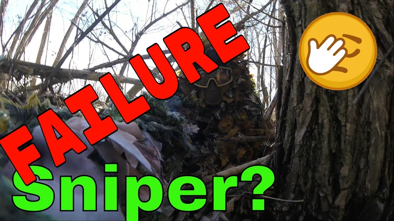 Airsoft Sniper Defense | Airsoft Skirmish Gameplay